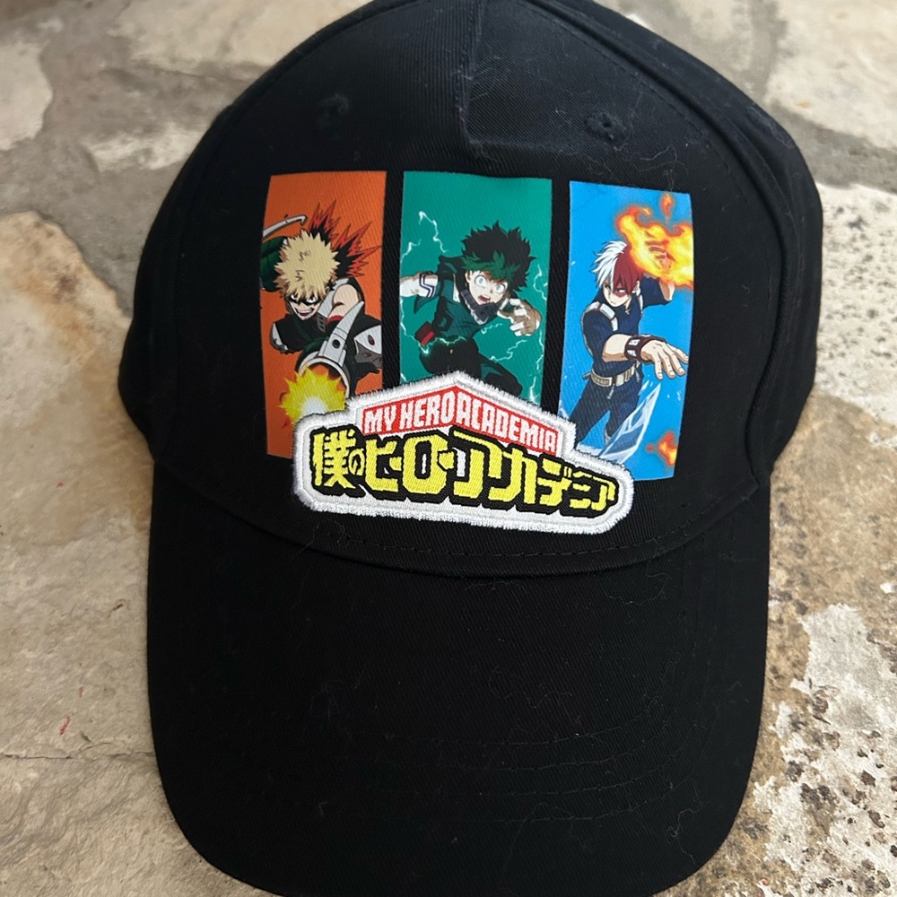 Bioworld Black My Hero Academia hat